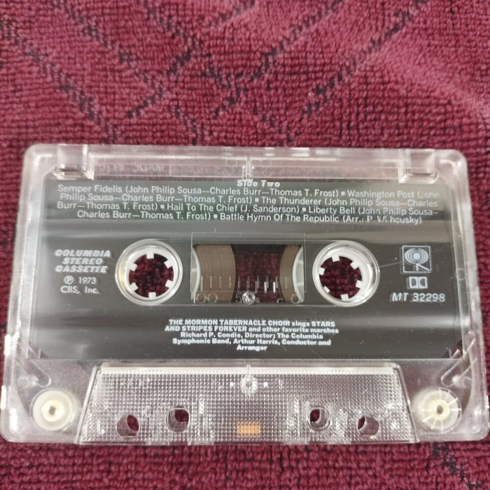 Mormon Tabernacle Choir Stars & Stripes Forever - 1973 Release - Cassette Tape - Picture 4 of 5